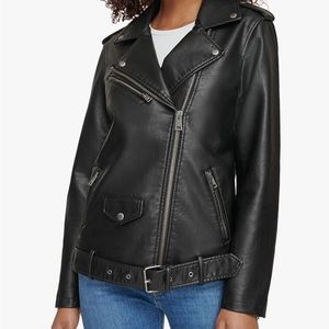 Levi’s Oversized Faux Leather Jacket